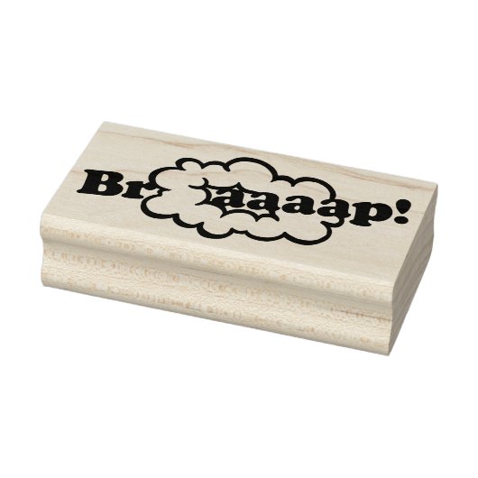 ブラップ!スモークリングや輪2ストロークエンジンダートバイクサウンド ラバースタンプ (スタンプ)