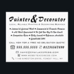 ブラッモダンク&ホワイトペインタ&デコレーター チラシ<br><div class="desc">名モダン刺店のブラ広告ック&ホワイトペインタ&デコレーター</div>