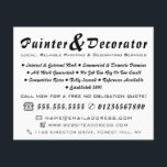 ブラッモダンク&ホワイトペインタ&デコレーター チラシ<br><div class="desc">名モダン刺店のブラ広告ック&ホワイトペインタ&デコレーター</div>