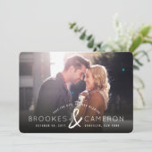 ブラッモダンシュのアンパサンド写真日付の保存 セーブザデート (スタンド正面)