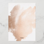 ブラッモダンシュの写真新年 箔シーズンカード (裏面)