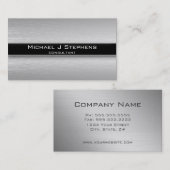 ブラッモダンシュアルミニウム 名刺 (正面/裏面)