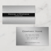 ブラッモダンシュアルミニウム 名刺 (正面/裏面)