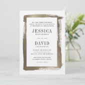 ブラッモダンシュ金ゴールド結婚ズ 招待状 (スタンド正面)