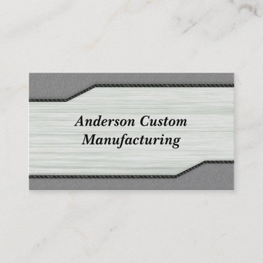 ブラッモダンシュ金属 名刺 (正面)