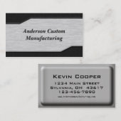 ブラッモダンシュ金属 名刺 (正面/裏面)