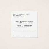 ブラッモダンチ白クール美しいサロン紹介 (裏面)