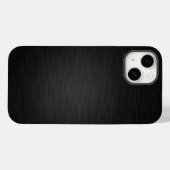 ブラッ不気味シュ金属 Case-Mate iPhoneケース (裏面 (横))