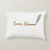 ブラッ王室のシュ装飾用クッション – グッドナイト アクセントクッション (裏面)
