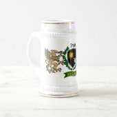 ブラディー アイリッシュ シールド ネーム入り ビールジョッキ (正面左)