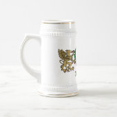 ブラディー アイリッシュ シールド ネーム入り ビールジョッキ (左)