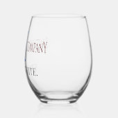 ブラトルボロアイスカンパニーガラス ステムなしワイングラス (左)