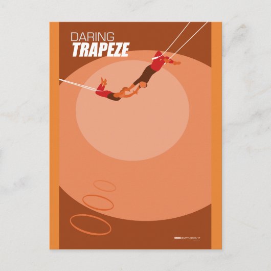 ブラトルボロサーカスアーツワンドロウスホイールズ ポストカード (正面)