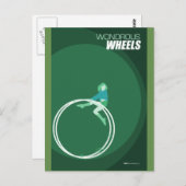 ブラトルボロサーカスアーツワンドロウスホイールズ ポストカード (正面/裏面)