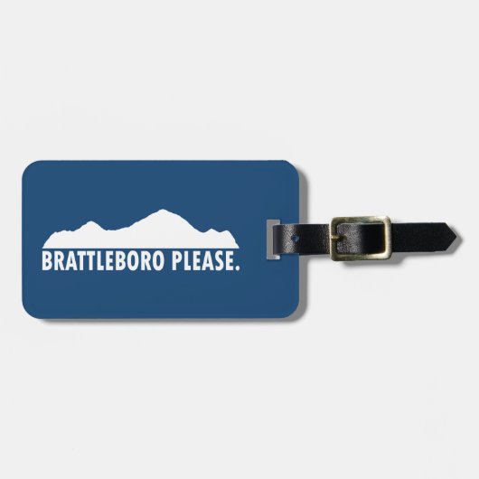 ブラトルボロバーモントお願い ラゲッジタグ (正面横)