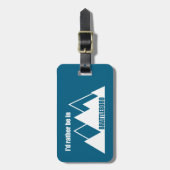 ブラトルボロ・バーモント・マウンテンに行きたい ラゲッジタグ (正面縦)