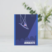 ブラトレボロサーカスアーツ – 驚異的な航空主義者 ポストカード (スタンド正面)