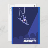 ブラトレボロサーカスアーツ – 驚異的な航空主義者 ポストカード (正面/裏面)