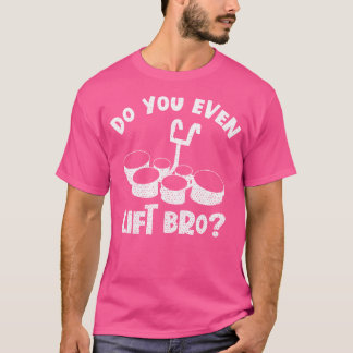 ブラドラマーのドラムドラムのパーカスを持ち上げてもいい? Tシャツ