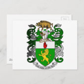 ブラドリーの紋章。 ポストカード (正面/裏面)