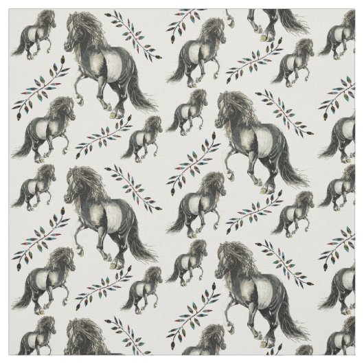 ブラナと葉 ファブリック (見本)