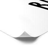 ブラナナバナナブラおもしろいプン ポスター (角)