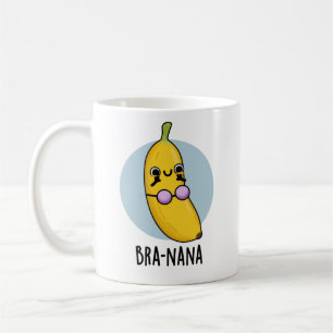 ブラナバナナバおもしろいナブラプン コーヒーマグカップ
