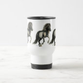 ブラナピントアイスランドの馬 トラベルマグ (中央)