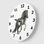 ブラナ ラージ壁時計 (傾斜)