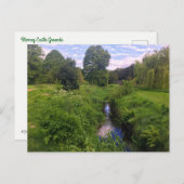 ブラニーのグラウンドを流れ抜ける ポストカード (正面/裏面)