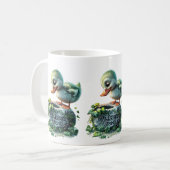 ブラニーキスをするストーンのリアリスティック コーヒーマグカップ (正面左)