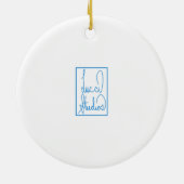 ブラニー城の敷地 セラミックオーナメント (裏面)