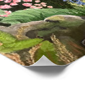 ブラニー城アイルランドの魔法の庭園 ポスター (角)