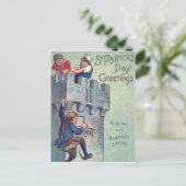 ブラニー城石キスをする石 ポストカード (スタンド正面)