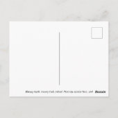 ブラニー城、郡コルク、アイルランドのはがき ポストカード (裏面)