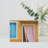 ブラノイタリアの色#1はがき ポストカード (スタンド正面)