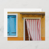 ブラノイタリアの色#1はがき ポストカード (正面/裏面)