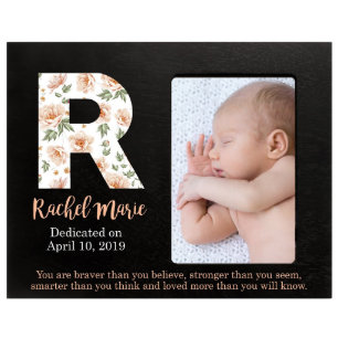 ブラバーサンフかわいらしラワーズブラック写真枠