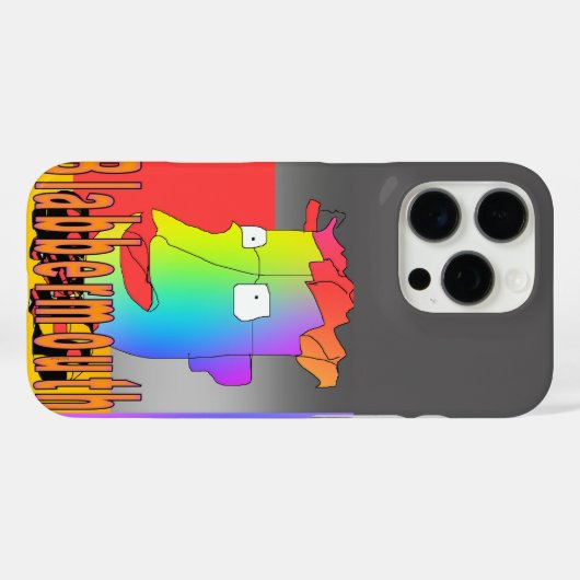 ブラバーマス Case-Mate iPhoneケース (裏面 (横))