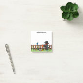 ブラパーソナライズされたックラブラドールガーデナーポストイットノート ポストイット (オフィス)