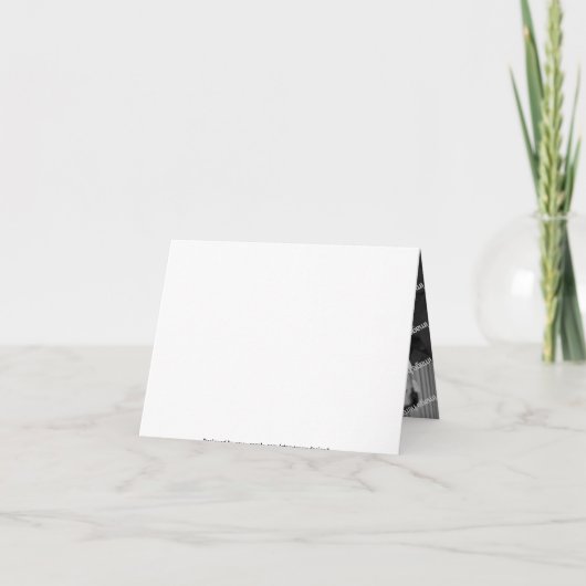 ブラフェイクシ仕上げ金色(50周年) 招待状 (裏面)