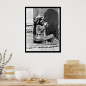 ブラフマン1921年インドの聖職者 ポスター (キッチン)