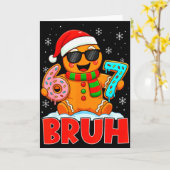 ブラフ ジンジャーブレッド シックス セブン 67 アイスクリーム ドリップ クリス カード (黄色い花)