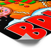 ブラフ ジンジャーブレッド シックス セブン 67 アイスクリーム ドリップ クリス ポスター (角)