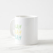 ブラブラとは言わないTシャツ コーヒーマグカップ (正面左)