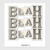 ブラブラブラ シール (シート)