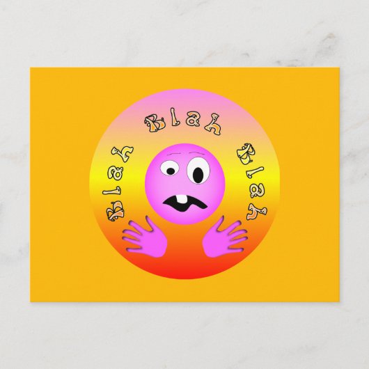 ブラブラブラ ポストカード (正面)