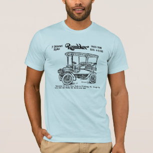 ブラブラ歩く人の自動広告1904年 Tシャツ