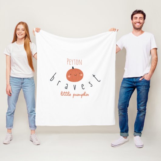 ブラベスト小さなカボチャカスタムフリースブランケット フリースブランケット (インサイチュ)