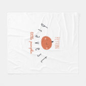 ブラベスト小さなカボチャカスタムフリースブランケット フリースブランケット (正面(横))